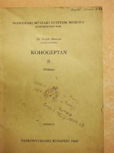 Dr. Voith Márton - Kohógéptan II. [antikvár]