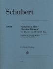 SCHUBERT - VARIATIONEN ÜBER "TROCKNE BLUMEN" FÜR KLAVIER UND FLÖTE URTEXT (SEIFFERT / SCHILDE)