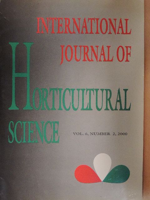 Farkas S. - International Journal of Horticultural Science 2000/2. [antikvár]