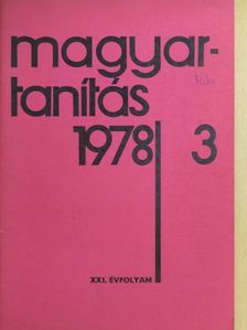 Dr. Hangay Zoltán - Magyartanítás 1978/3. [antikvár]