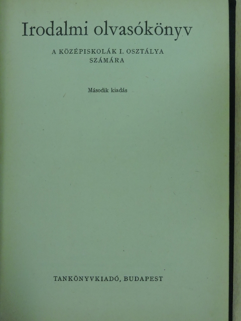 Kovács Lajos - Irodalmi olvasókönyv I. [antikvár]