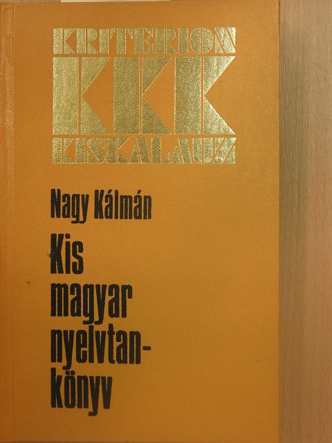N. Habina Mária - Kis magyar nyelvtankönyv [antikvár]