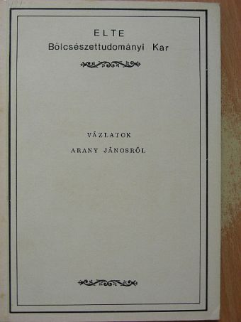 Alexa Károly - Vázlatok Arany Jánosról [antikvár]