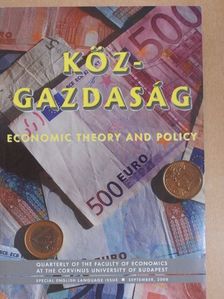 Gary Evans Scudder, Jr. - Köz-gazdaság 2008 September - Special English Language Issue [antikvár]