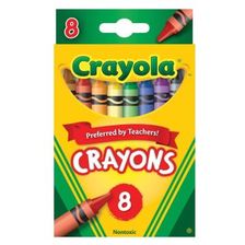 Crayola: Zsírkréta - 8 db-os