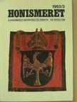 Bartha Éva - Honismeret 1993/3. [antikvár]