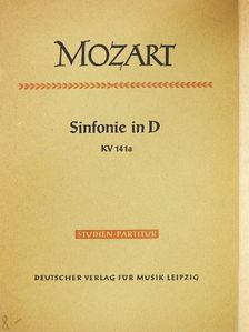 Wolfgang Amadeus Mozart - Sinfonie in D [antikvár]