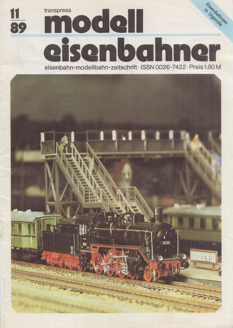 Wolf-Dietger Machel - Modelleisenbahner 1989/11. [antikvár]