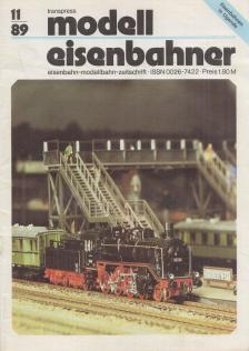 Wolf-Dietger Machel - Modelleisenbahner 1989/11. [antikvár]