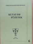 Kutatási füzetek 6. [antikvár]