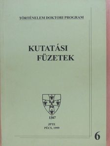 Kutatási füzetek 6. [antikvár]