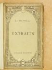 J.-J. Rousseau - Extraits [antikvár]