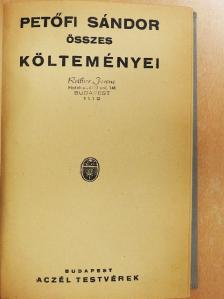 Petőfi Sándor - Petőfi Sándor összes költeményei [antikvár]