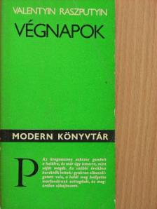Valentyin Raszputyin - Végnapok [antikvár]