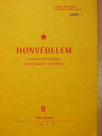 Csonka L. - Honvédelem 1972/9 [antikvár]