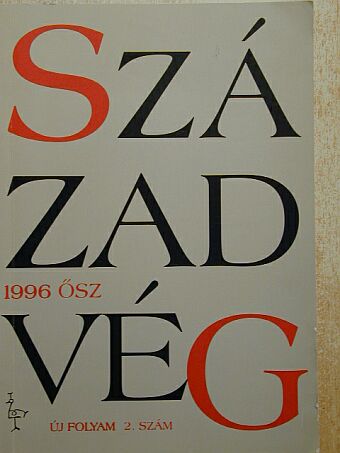 Balázs Zoltán - Századvég 1996. ősz [antikvár]