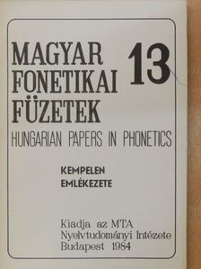 Kempelen emlékezete [antikvár]