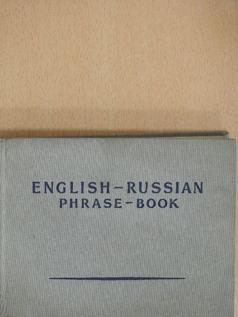 English-Russian Phrase-Book [antikvár]