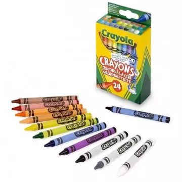 Crayola: Viaszkréta - 24 db-os