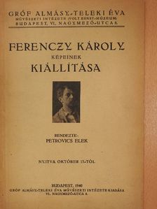 Ferenczy Károly képeinek kiállítása [antikvár]