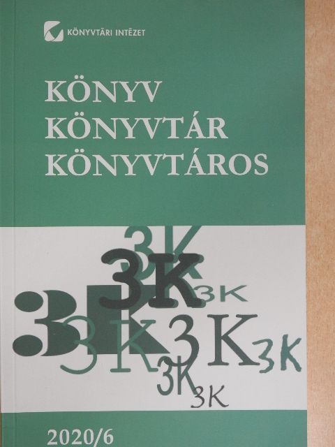 Dóra László - Könyv, könyvtár, könyvtáros 2020. június [antikvár]