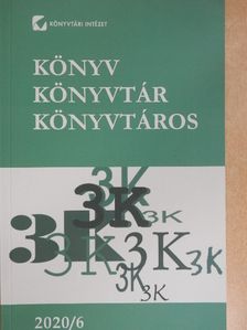 Dóra László - Könyv, könyvtár, könyvtáros 2020. június [antikvár]