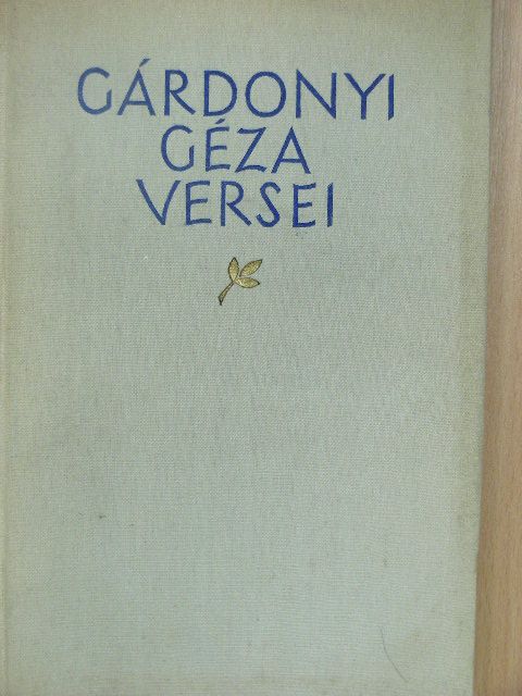 Gárdonyi Géza - Gárdonyi Géza versei [antikvár]
