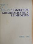 Boleszlav Pater - XI. nemzetközi kriminalisztikai szimpózium [antikvár]