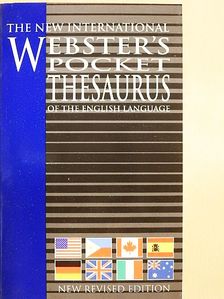 The New International Webster's Pocket Thesaurus of the English Language [antikvár]