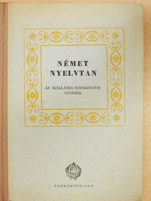 Paulinyi Zoltán - Német nyelvtan [antikvár]