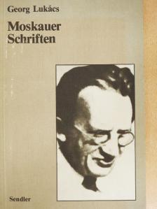 Georg Lukács - Moskauer Schriften [antikvár]