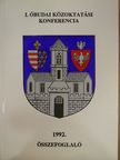 Báthori Zoltán - I. Óbudai Közoktatási Konferencia 1992 [antikvár]