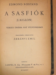 Edmond Rostand - A Sasfiók [antikvár]