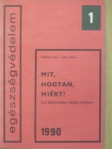 Csóka Mária - Mit, hogyan, miért? az egészség védelmében [antikvár]