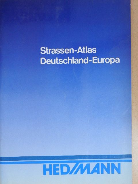 Straßen-Atlas Deutschland-Europa [antikvár]