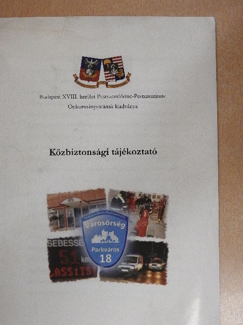 Közbiztonsági tájékoztató [antikvár]