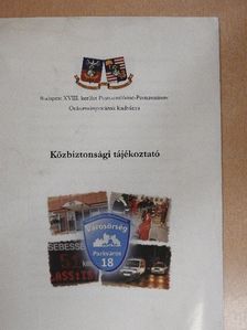 Közbiztonsági tájékoztató [antikvár]
