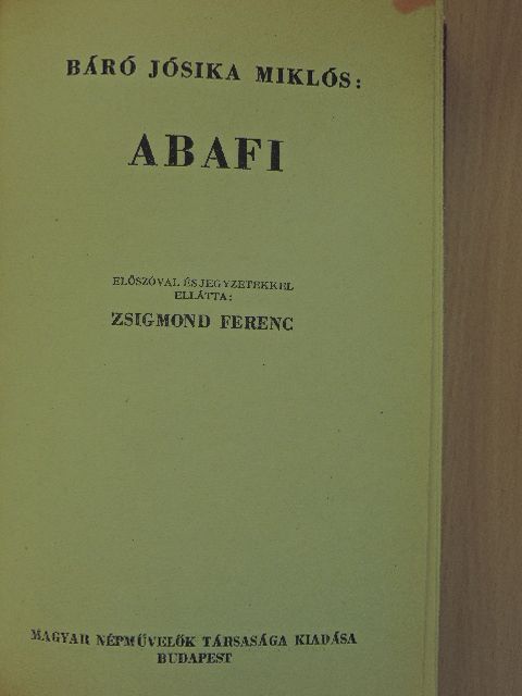Báró Jósika Miklós - Abafi/Vas Gereben elbeszélései/Faludi Ferenc válogatott munkái/Reviczky válogatott munkái/Pázmány Péter válogatott munkái/Népregék, virágregék [antikvár]