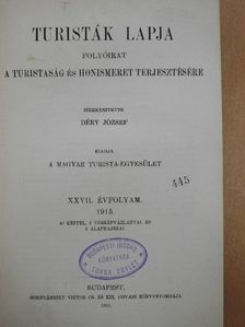 Bekey Imre Gábor - Turisták Lapja 1915-1919. január-december [antikvár]