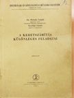 Dr. Palotás László - A keretszámítás különleges feladatai [antikvár]