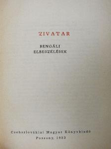 Mihir Ácsarjá - Zivatar - bengáli elbeszélések [antikvár]