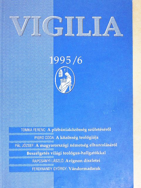 Báthori Csaba - Vigilia 1995. június [antikvár]