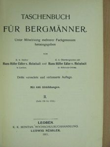 Hans Höfer - Taschenbuch für Bergmänner II. (töredék) [antikvár]