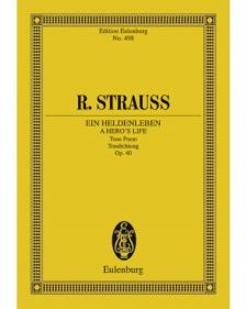STRAUSS RICHARD - EIN HELDENLEBEN, SYMPHONIC POEM OP.40 STUDY SCORE EDITED BY W.SEIFERT