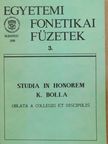 Banczerowski Janusz - Studia in honorem K. Bolla [antikvár]