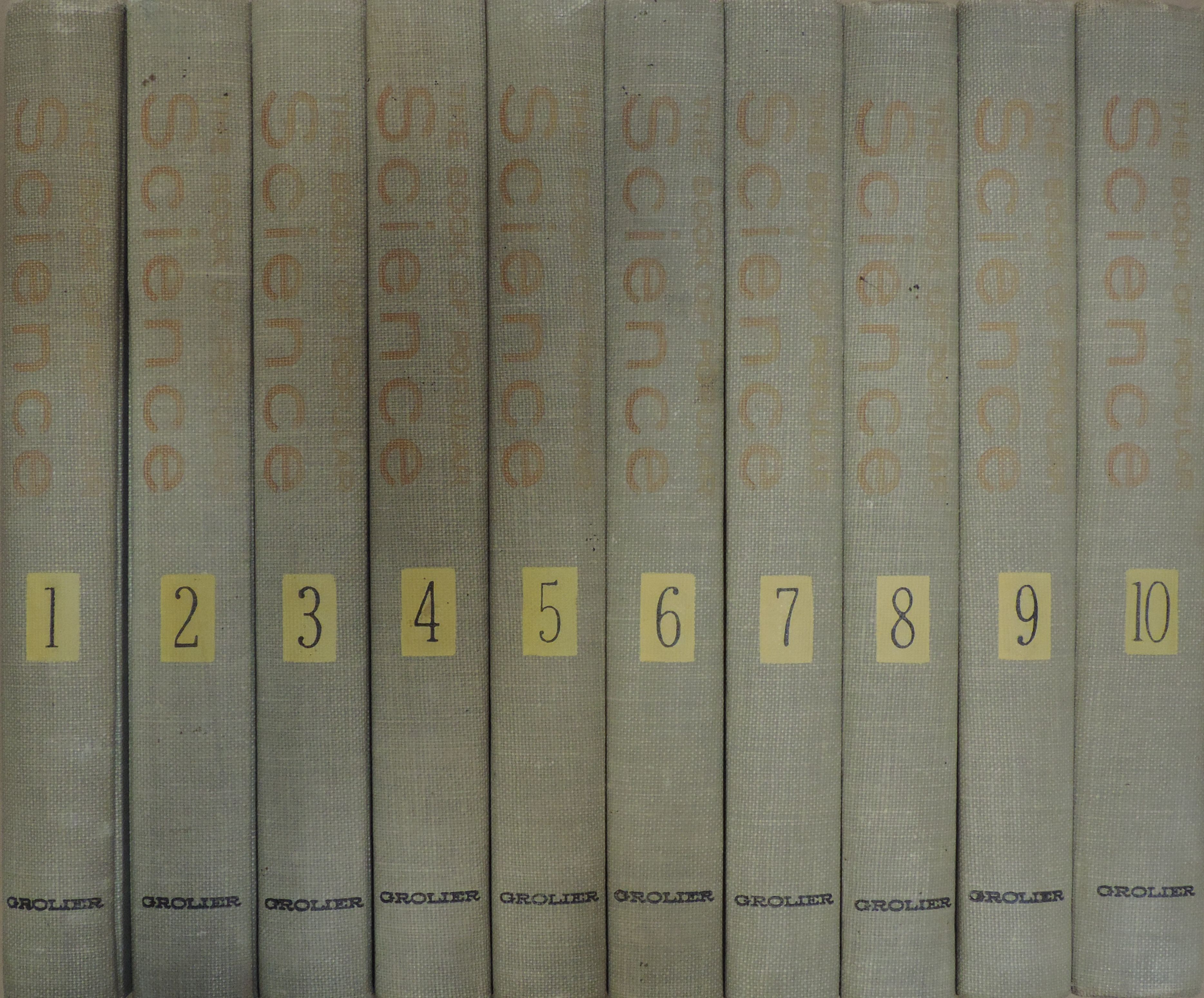 The book of Popular Science 1-10. [antikvár]