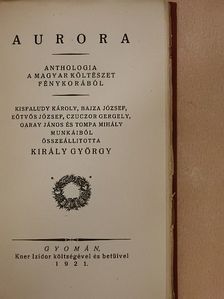 Bajza József - Aurora [antikvár]