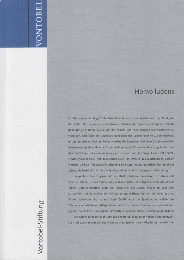 Ursula Pia Jauch - Homo ludens - Der Mensch, ein Spieler [antikvár]