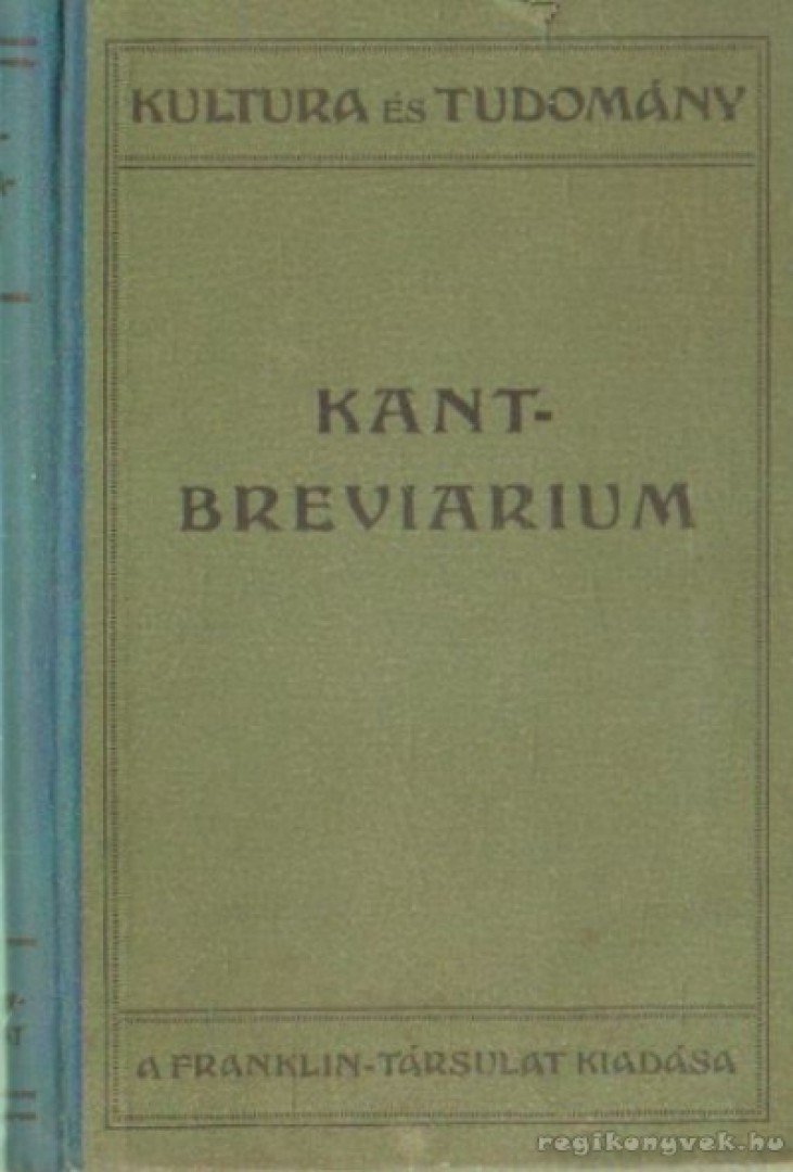 Gross, Felix - Kant-breviarium [antikvár]
