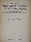Steier Lajos - Az 1849-iki trónfosztás előzményei és következményei [antikvár]
